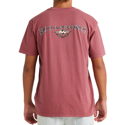 Billabong Mens Crossboards Crew Neck Cotton T-Shirt