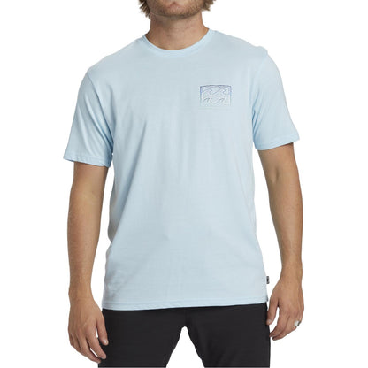 Billabong Mens Crayon Waves Short Sleeve T-Shirt