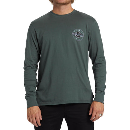 Billabong Mens Rotor Dimond Long Sleeve T-Shirt