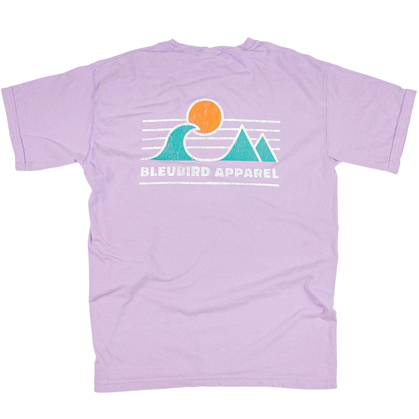 Bleubird Horizon Crew Neck Short Sleeve T-Shirt