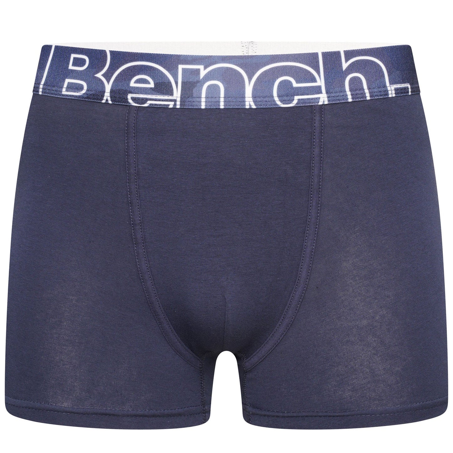 Bench Mens Arkle 3 Pack Logo Waistband Boxer Shorts