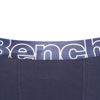Bench Mens Arkle 3 Pack Logo Waistband Boxer Shorts