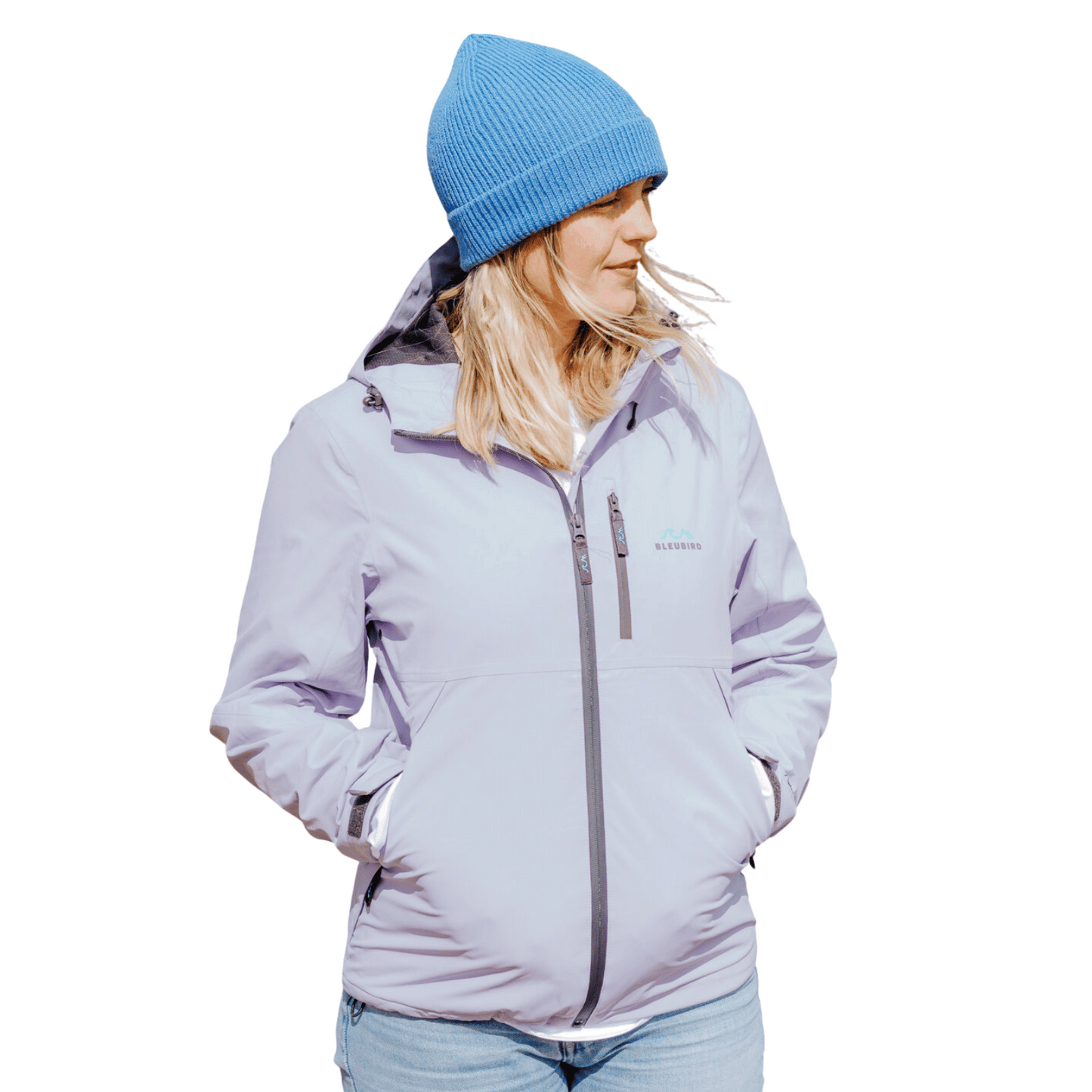 Bleubird Womens Arpette Hooded Waterproof Jacket