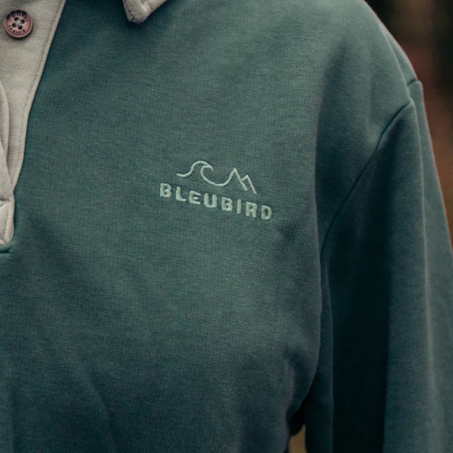 Bleubird Womens Aven Long Sleeve Polo Shirt
