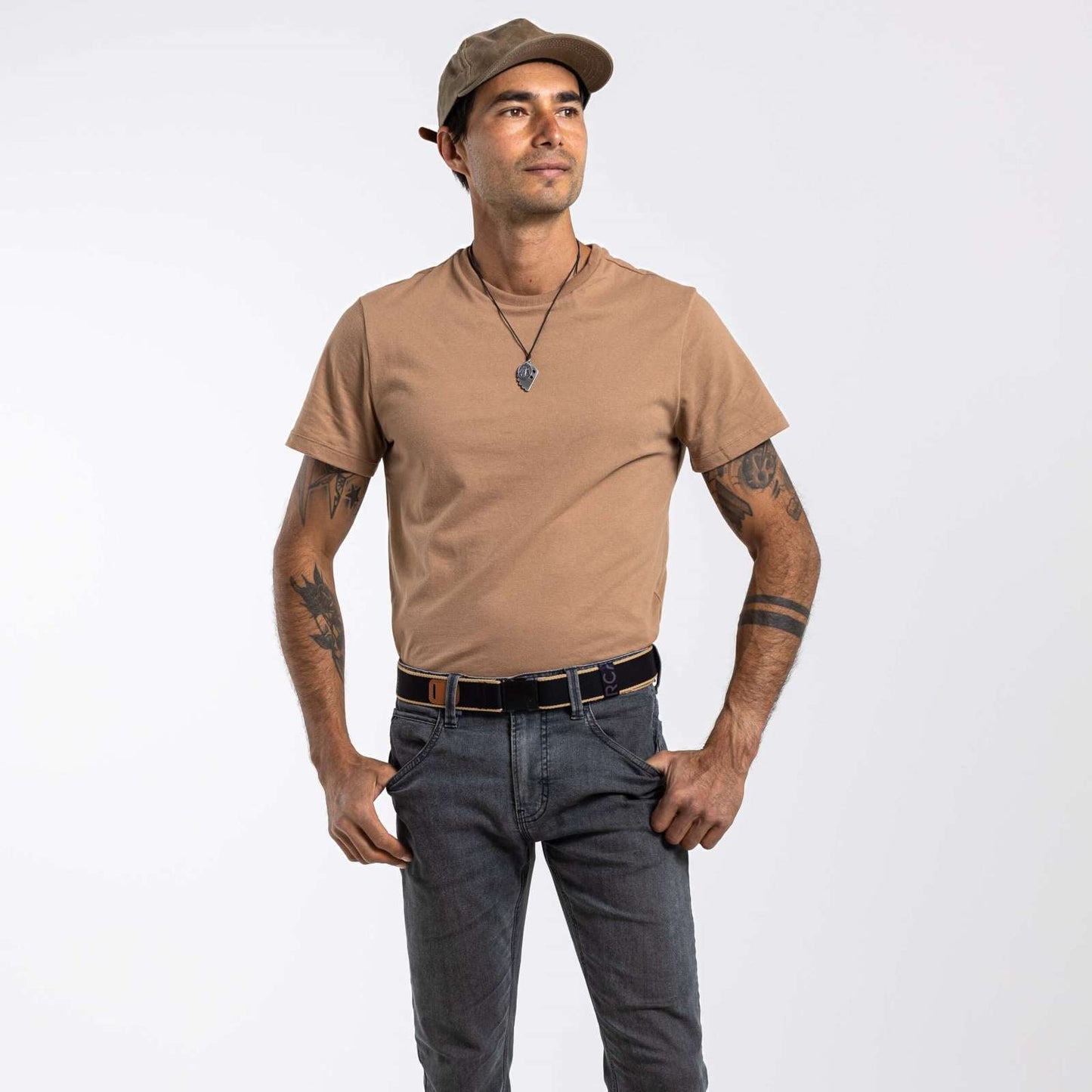 Arcade Mens Blackwood Belt - Black/Sand - OS