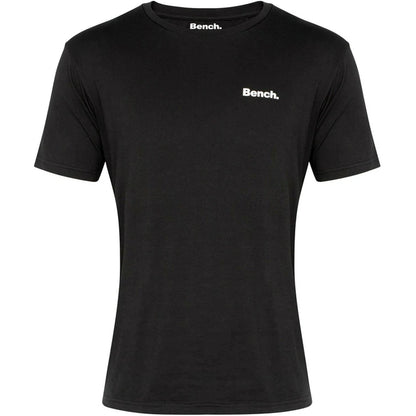 Bench Mens Dylan 5-Pack Casual Cotton T-Shirt - Black