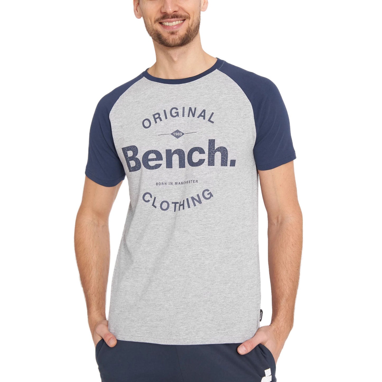 Bench Mens Hazza Short Sleeve T-Shirt