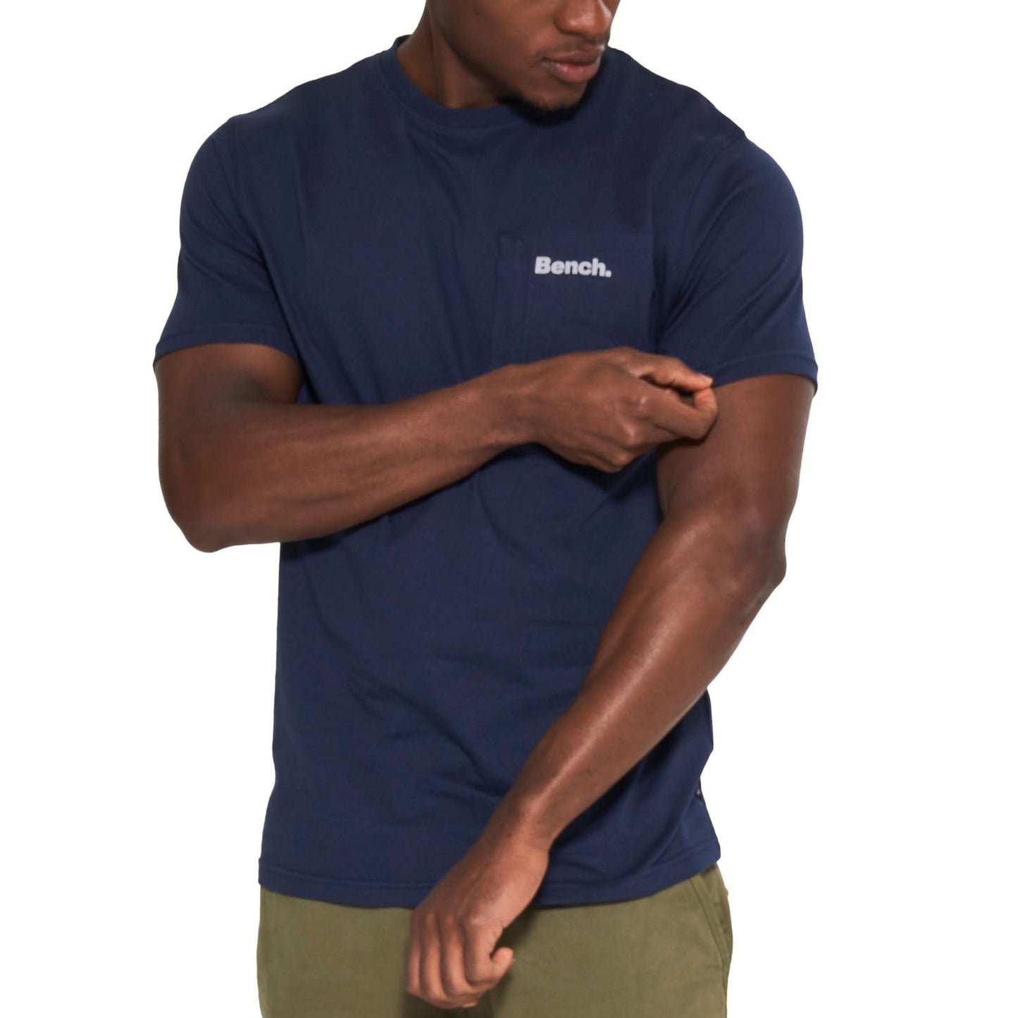 Bench Mens Lapse Short Sleeve Cotton T-Shirt