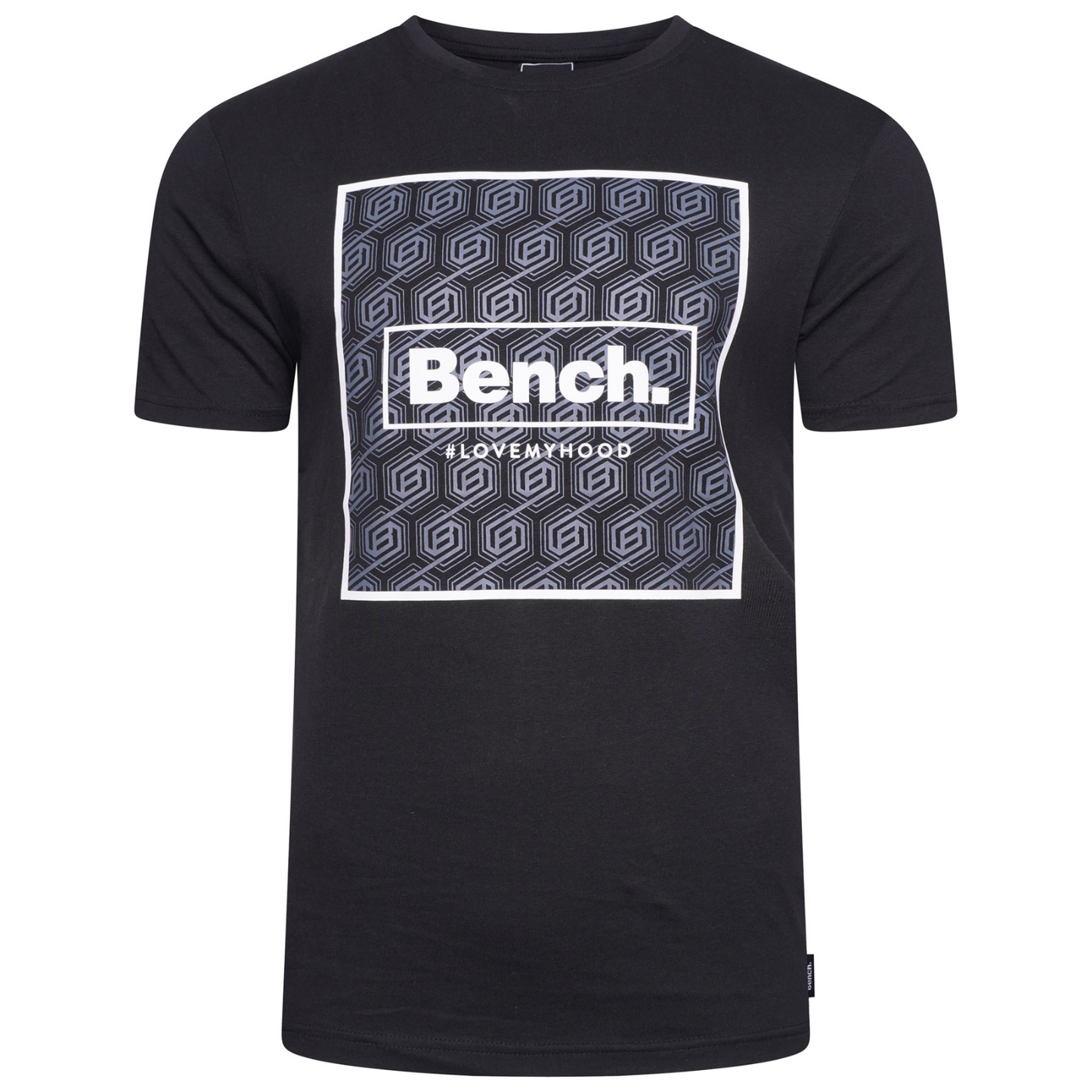 Bench Mens Ferrior Short Sleeve Printed Graphic T Shirt