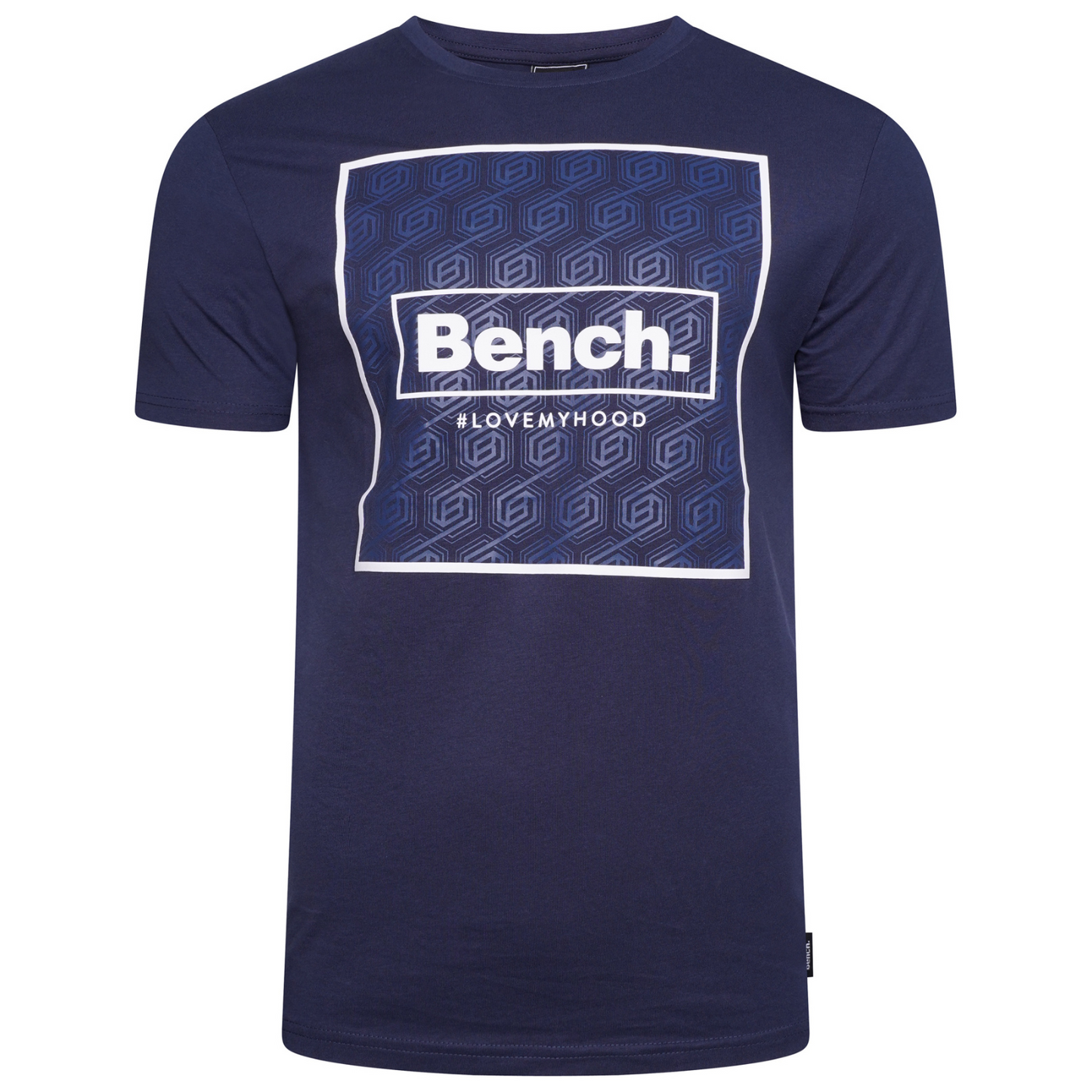 Bench Mens Ferrior Short Sleeve Printed Graphic T Shirt