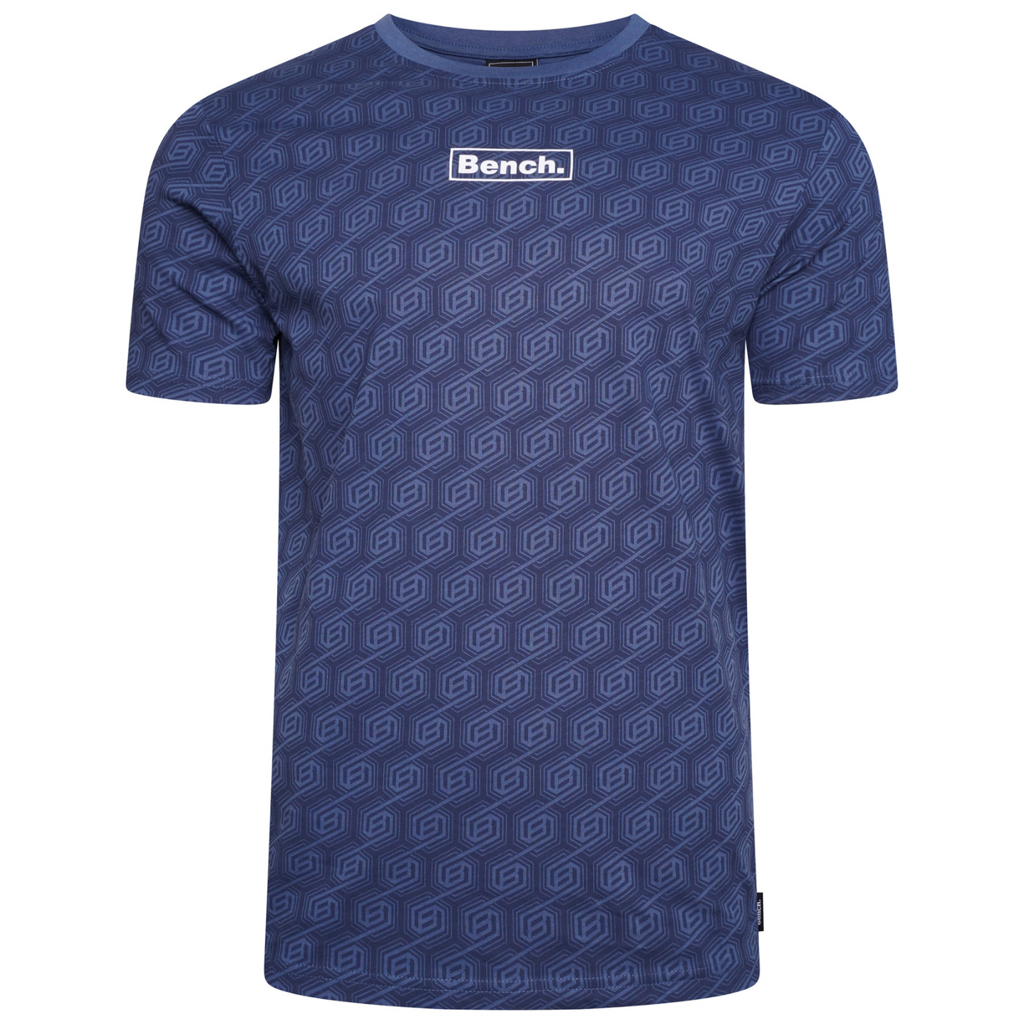 Bench Mens Porio Short Sleeve All Over Print T Shirt