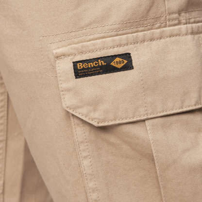 Bench Mens Sergei Multi Pocket Cotton Cargo Pants