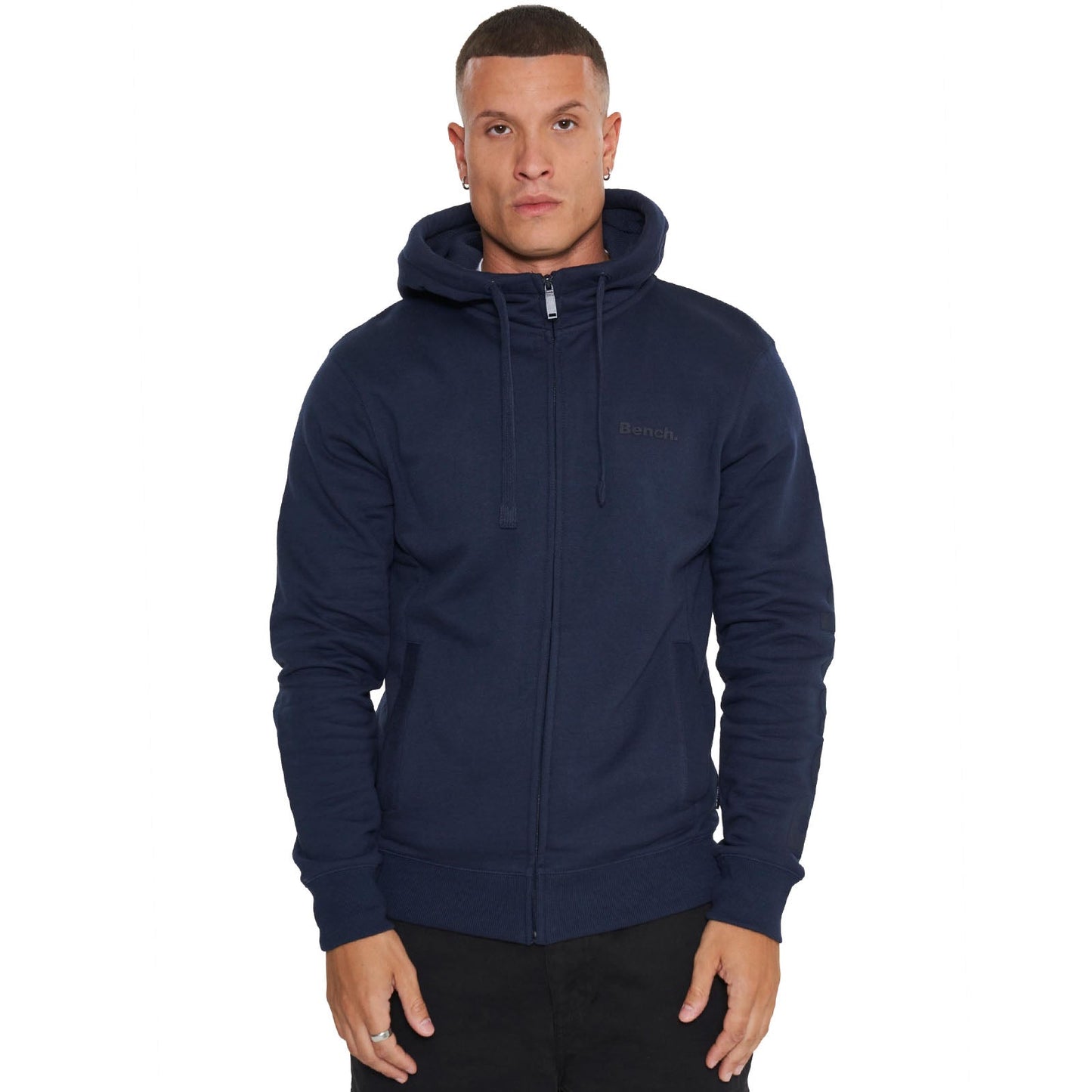 Bench Mens Braxton Full Zip Hoodie