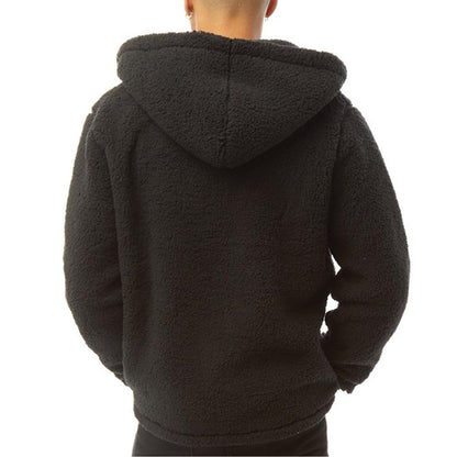 Bench Mens Tommy Borg Full Zip Teddy Bear Fleece Jacket