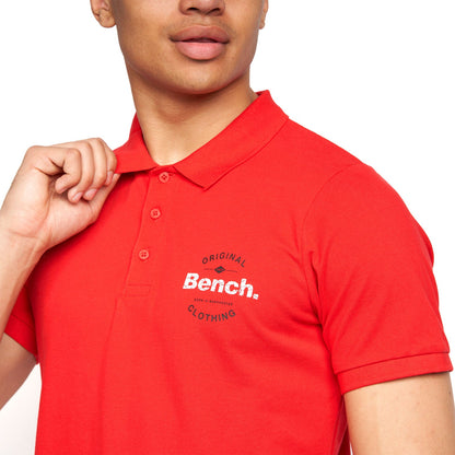 Bench Mens Cometer Short Sleeve Slim Fit Polo Shirt