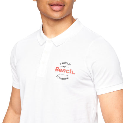 Bench Mens Cometer Short Sleeve Slim Fit Polo Shirt