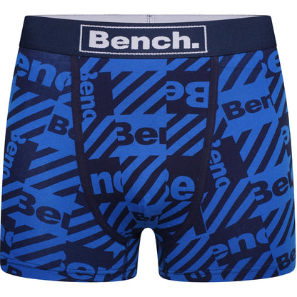 Bench Mens Kleyna 3 Pack Elasticated Boxer Shorts