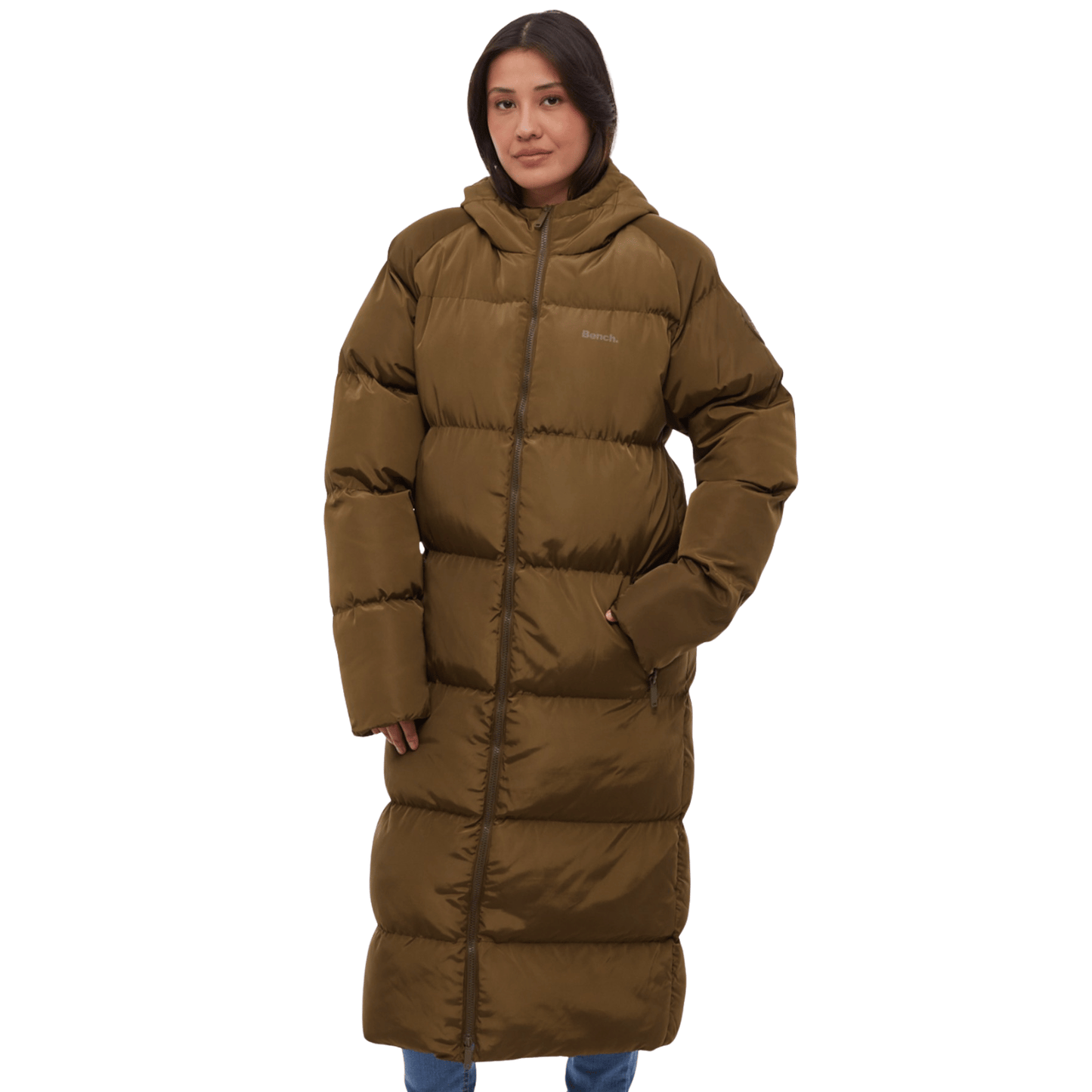 Bench Womens Nella Longline Padded Jacket