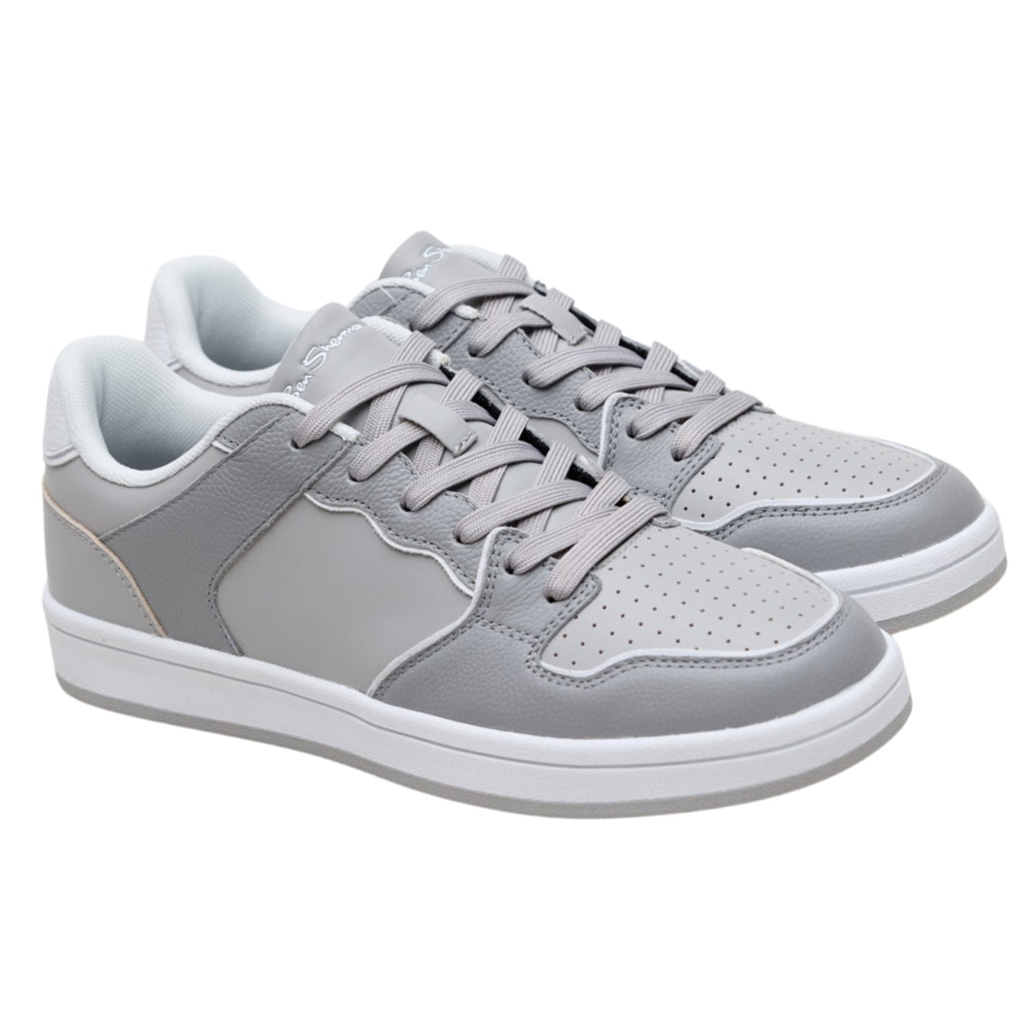 Ben Sherman Mens Club Leather Trainers