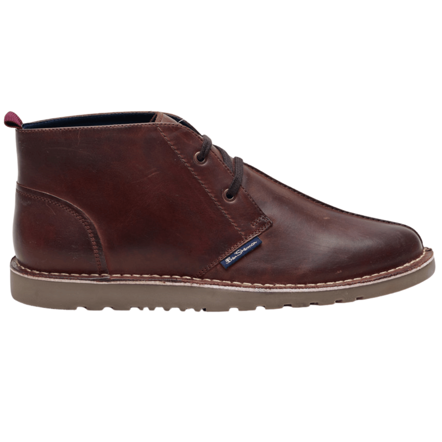 Ben Sherman Mens Hemmings Waxy Leather Boots