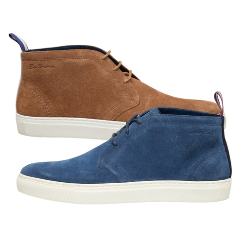 Ben Sherman Mens Parka Suede Boots