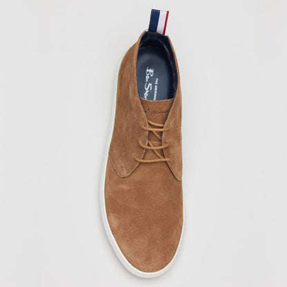 Ben Sherman Mens Parka Suede Boots