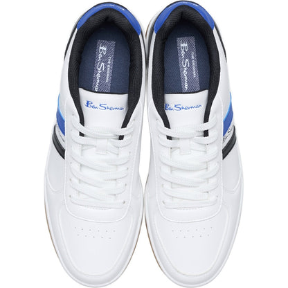 Ben Sherman Mens Curve Mod Stripe Trainers