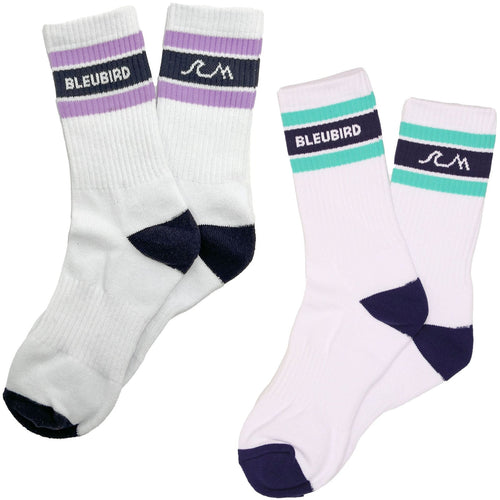 Bleubird Unisex OG Cushioned Crew Length Socks