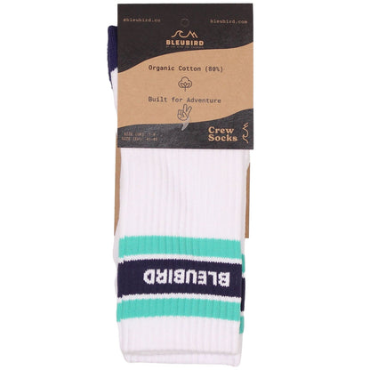 Bleubird Unisex OG Cushioned Crew Length Socks
