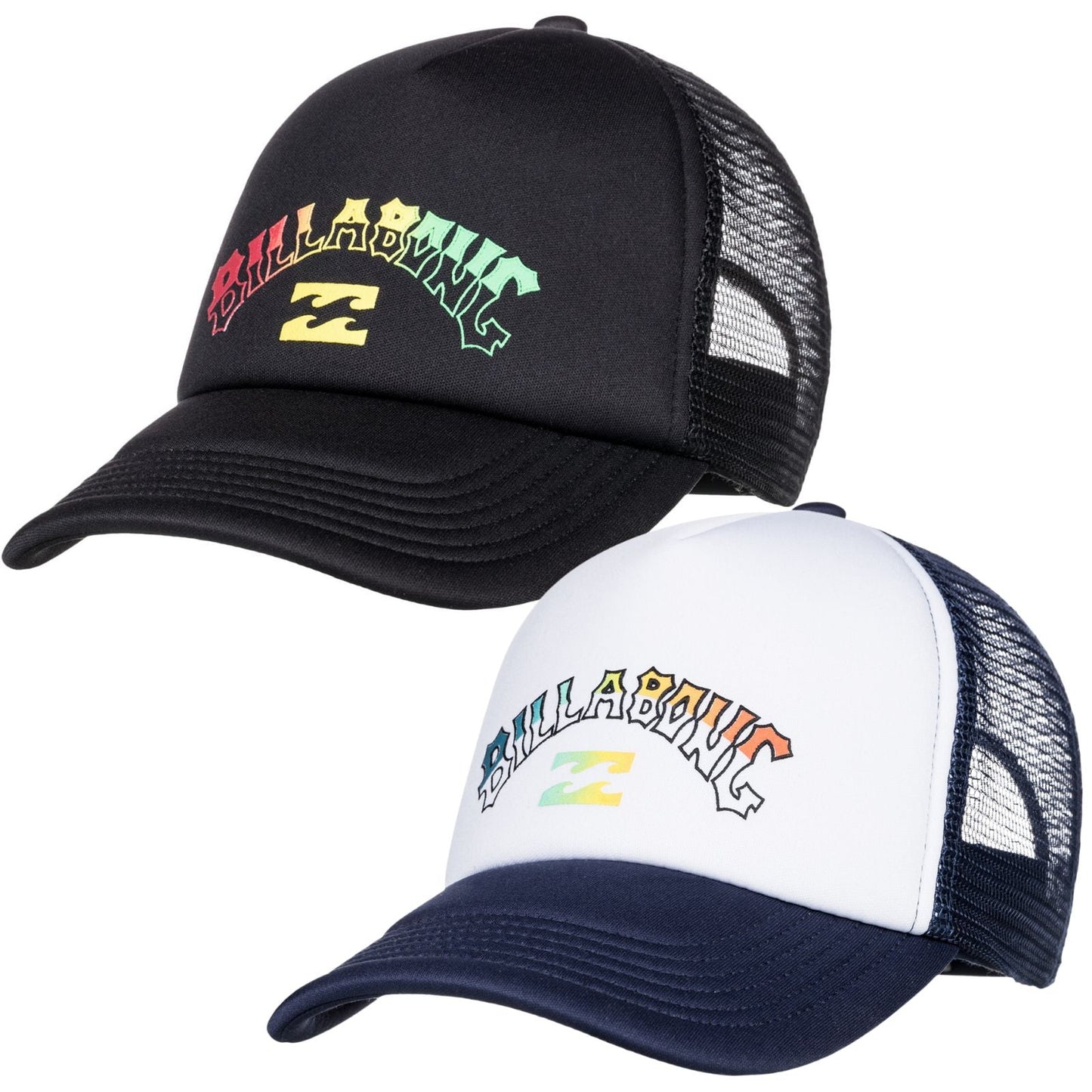 Billabong Kids Podium Curved Visor Mesh Trucker Cap