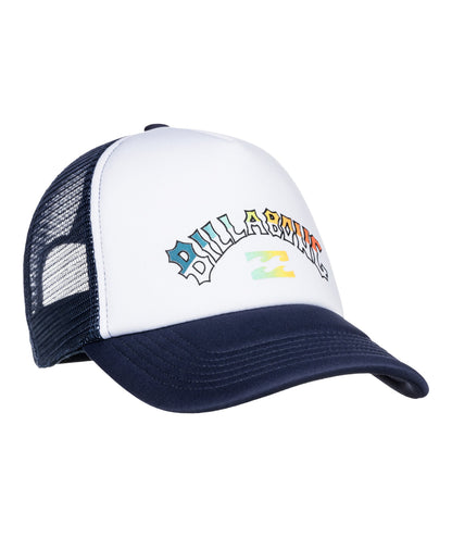 Billabong Kids Podium Curved Visor Mesh Trucker Cap