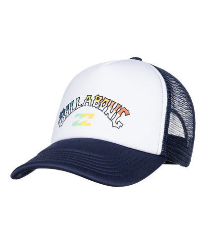 Billabong Kids Podium Curved Visor Mesh Trucker Cap