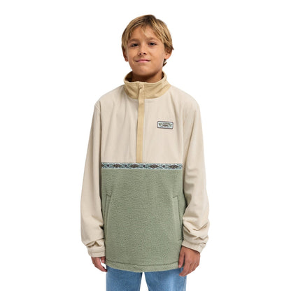 Billabong Kids Space Lobster Y Half Zip Fleece