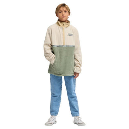 Billabong Kids Space Lobster Y Half Zip Fleece