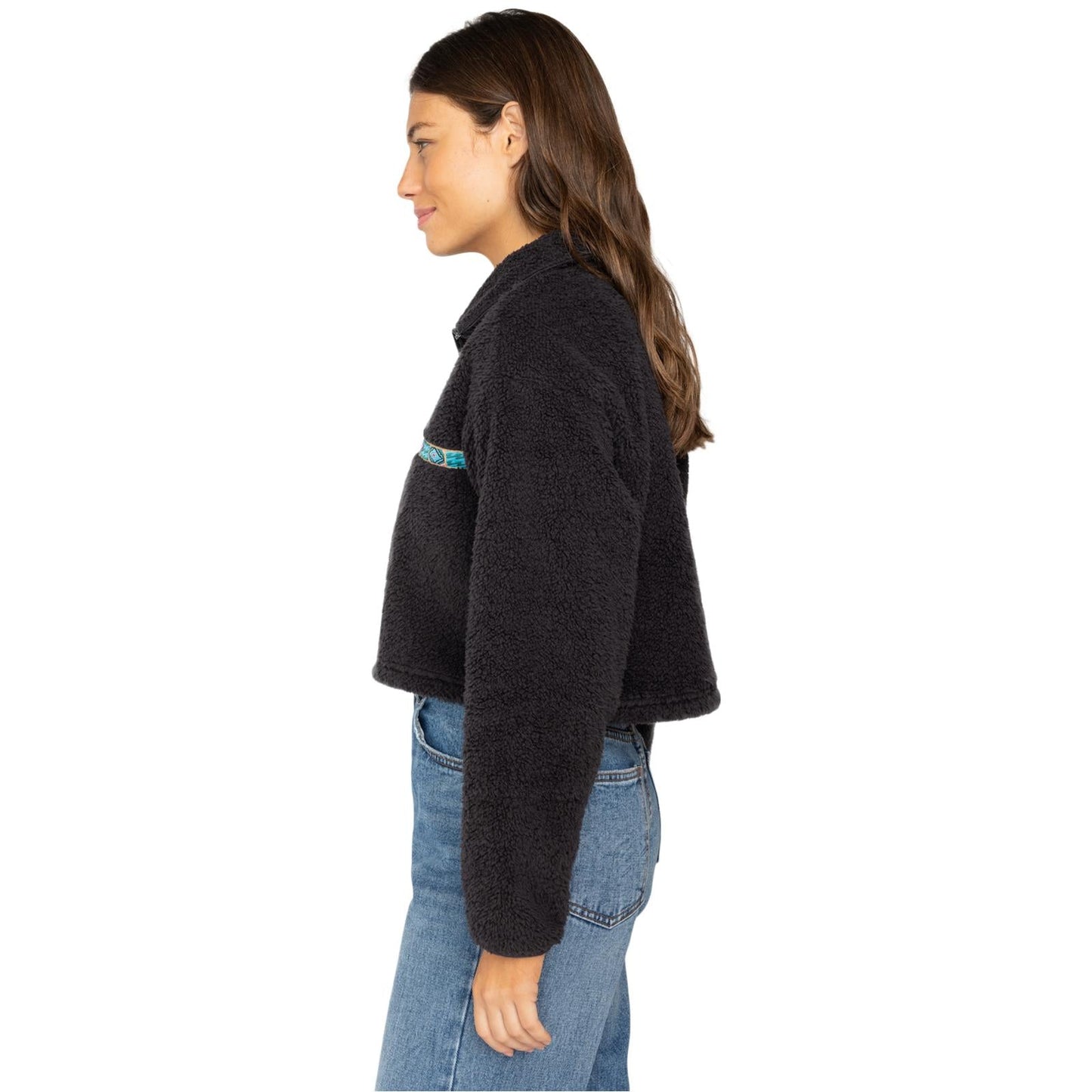 Billabong Womens Holiday Half Zip Polar Pullover Fleece
