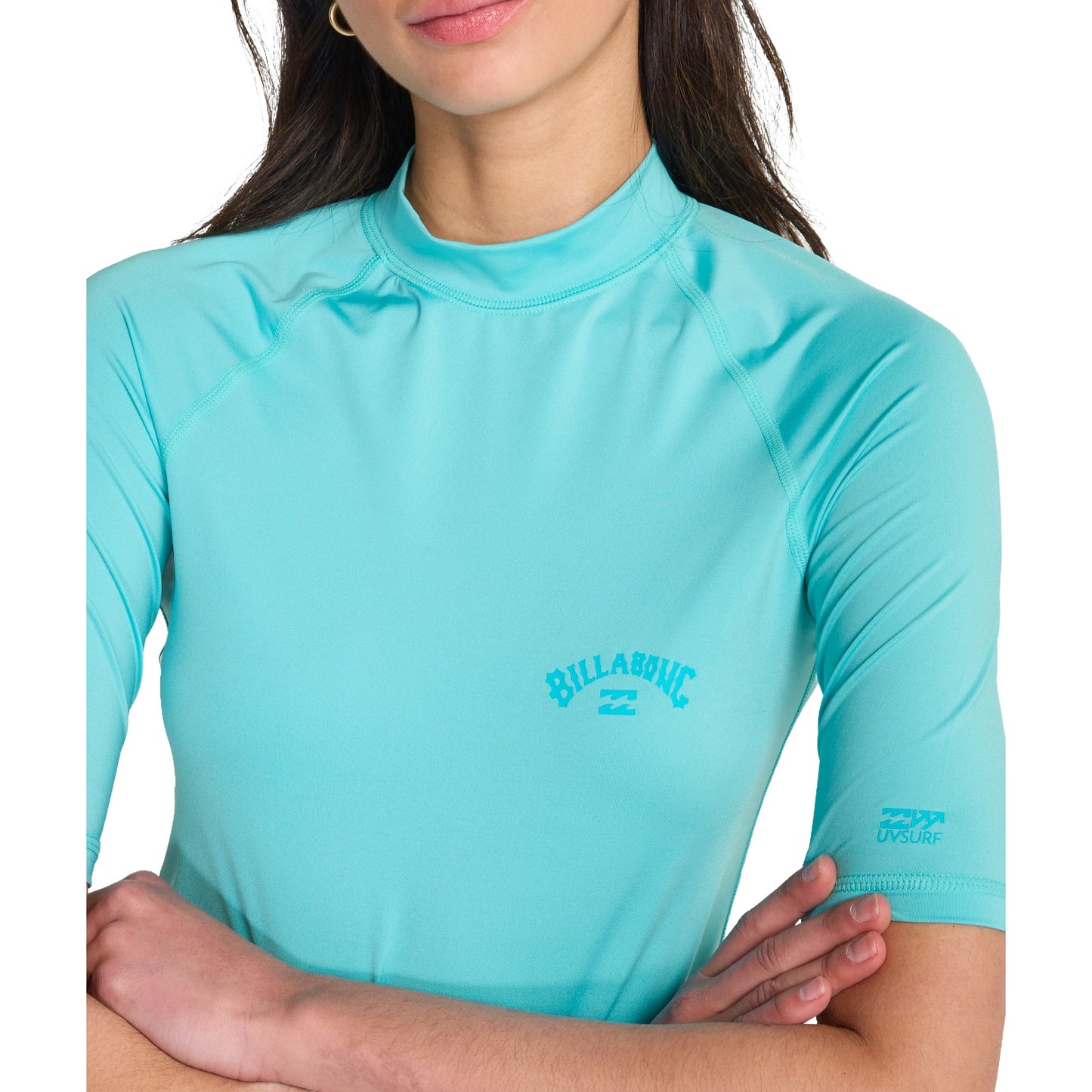 Billabong Womens Tropical Surf Short Sleeve Rash Vest