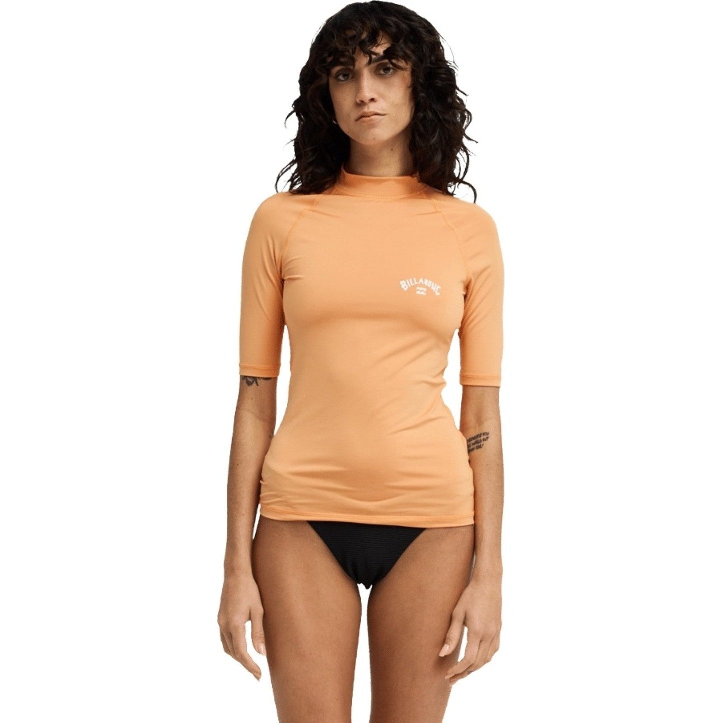Billabong Womens Tropical Surf Short Sleeve Rash Vest