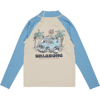 Billabong Kids Toddler Waves Long Sleeve Rash Vest