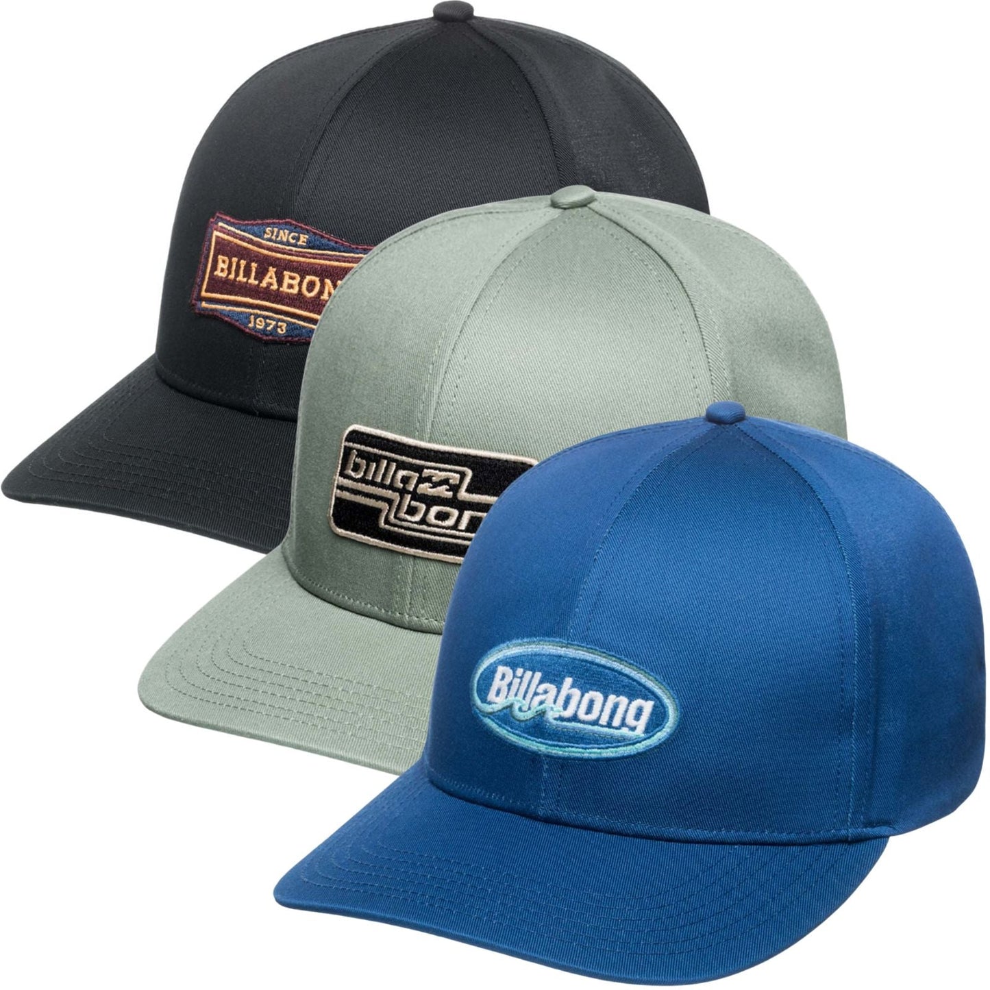 Billabong Mens Walled  Snapback Baseball Cap