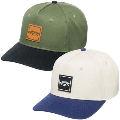 Billabong Mens Stacked  Snapback Baseball Cap
