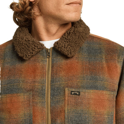 Billabong Mens Hills Sherpa Fleece Lined Shaket