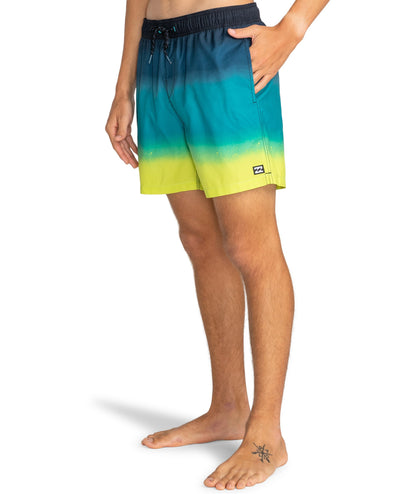 Billabong Mens All Day Fade Layback 16" Swim Swimming Shorts