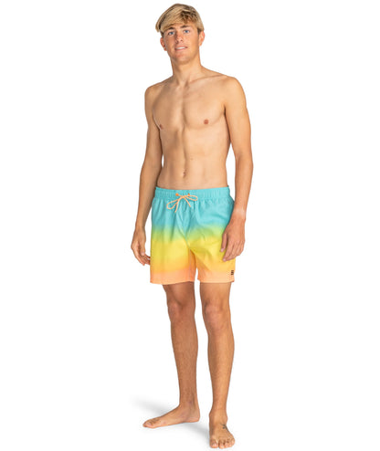 Billabong Mens All Day Fade Layback 16" Swim Swimming Shorts