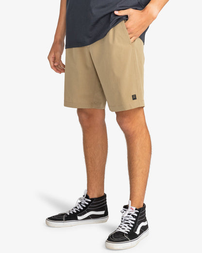 Billabong Mens Surftrek Trail 17" Quick Drying Summer Beach Hybrid Shorts