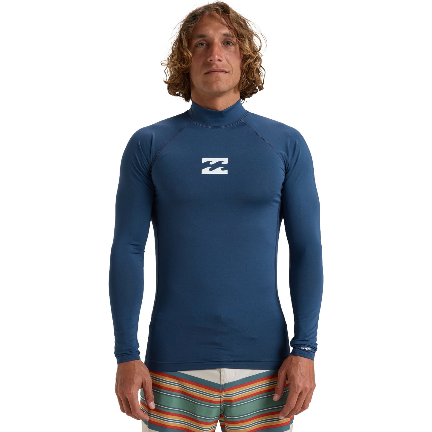 Billabong Mens Waves All Day Long Sleeve UPF 50 Rash Vest