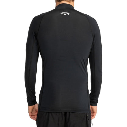 Billabong Mens Logo Surf Long Sleeve Rash Vest