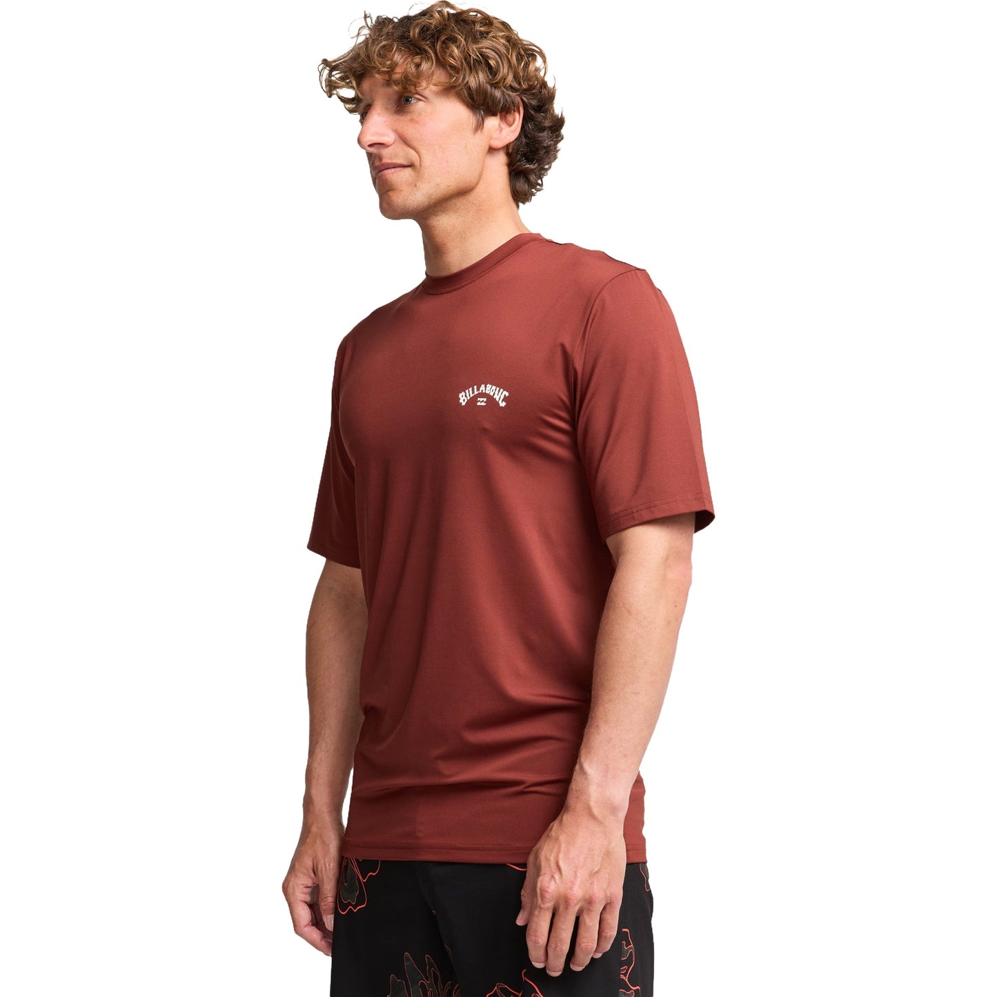 Billabong Mens Arch Wave 50+ UPF Short Sleeve Rash Vest