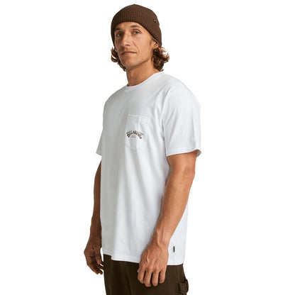 Billabong Mens Stacked Arch Short Sleeve T-Shirt