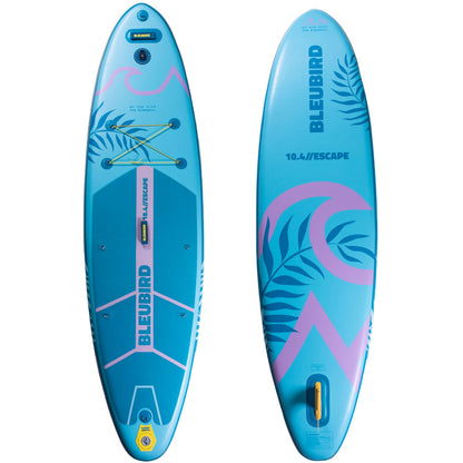 Bleubird Escape SUP Inflatable Paddle Board Package - Teal