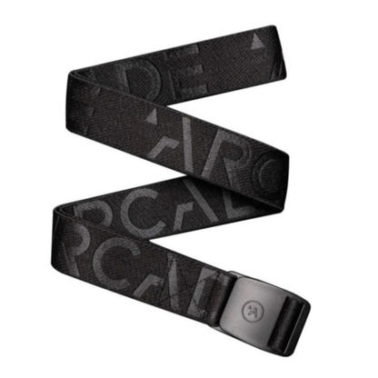 Arcade Mens Black Stamp Webbed Belt - Black - OS